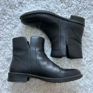 Umberto Raffini Black Fur Lined Leather Boots